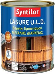 Βερνίκι Εμποτισμού Διάφανο Σατινέ LASURE U.L.D Syntilor 2.5ltr