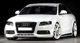 RIEGER Εμπρός Σπόιλερ without S-Line Audi A4 B8