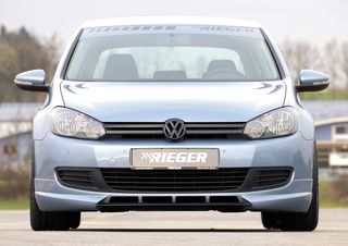 Εμπρόσθιο Spoiler - Rieger front lip spoiler with ventilation slot VW Golf 6