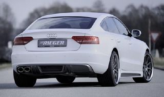 RIEGER Πίσω Σπόιλερ A5 Sportback with S-Line carbon-look Audi A5/S5