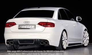 RIEGER Πίσω Σπόιλερ Audi A4 B8