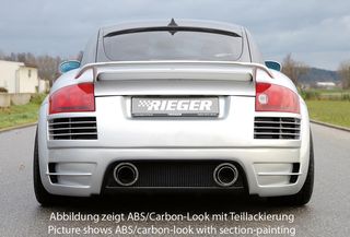 RIEGER Πίσω Σπόιλερ Carbon-Look Audi TT 8N