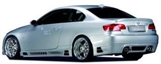 RIEGER Πίσω Σπόιλερ for exhaust system left/right BMW E92 / E93