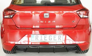 Οπίσθιος Διαχύτης - rear diffuser / rear insert Rieger fits for Seat Ibiza KJ