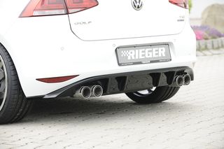 Οπίσθιος Διαχύτης - Rieger rear insert VW Golf 7