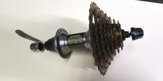 SHIMANO FH-M290 PARALLAX JAPAN + ΕΦΤΑΠΛΕΤΑ HYPER GLIDE - C