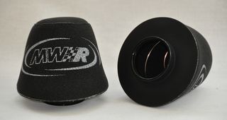 Φίλτρο Αέρος MWR UNIVERSAL Χοάνη με λαστιχένια βάση 63mm & υπό γωνία 30 μοιρών, MC-021-63RS