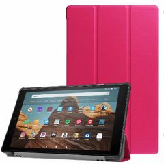 Trifold θηκη βιβλιο για Samsung Galaxy Tab A7 10.4 inch 2020 [SM-T500/T505/T507] (Φουξια)