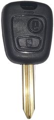 Κέλυφος Κλεδιού Citroen-Peugeot με Λάμα και 2 Κουμπιά