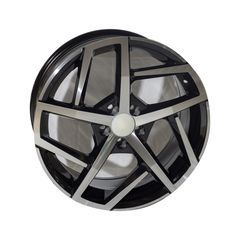 REPLICA ΖΑΝΤΕΣ VW 5717 18X8.0 ET45 5-112 BLACK MACHINED FACED