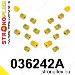Κιτ σινεμπλόκ πολυουρεθάνης πίσω Sport της Strongflex για BMW E81/E82/E87/E88/E90/E91/E92/E93 (036242A)
