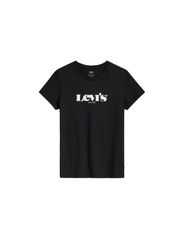 Levi"s The Perfect Γυναικείο Αθλητικό T-shirt Μαύρο 17369-1250