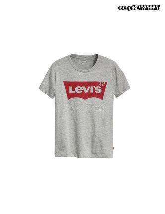 Levi"s The Perfect Γυναικείο Αθλητικό T-shirt Γκρι 17369-0263