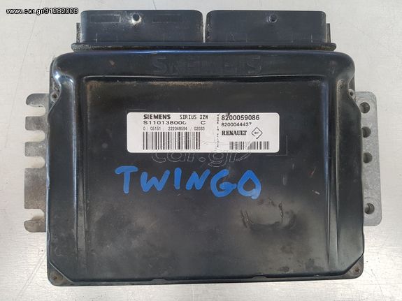 Renault Twingo 1993-2012 Εγκέφαλος Αυτ/του Siemens Sirius 32N S110138000 8200059086 8200044437 ΔΩΡΕΑΝ ΜΕΤΑΦΟΡΙΚΑ
