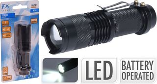 Φακός LED αλουμινίου με 2 λειτουργίες 1watt FC4500380 FX Light
