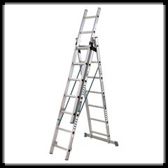 BHL5100 Σκάλα Τριπλή Αλουμινίου 3x11 - ΕΠΑΓΓΕΛΜΑΤΙΚΕΣ - BORMANN PRO (#029663)