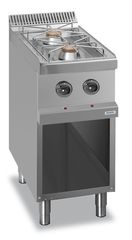 Εστία Αερίου Mε 2 Καυστήρες Επιδαπέδια 40x71,4x85Cm Dexion Italy - Καινούργια.