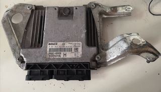 TOYOTA YARIS 2006-2011 ΕΓΚΕΦΑΛΟΣ ΜΗΧΑΝΗΣ 1.4 D4D 89661-0D450 1ND-TV H, 896610D450, BOSCH 0281012322, 0 281 012 322