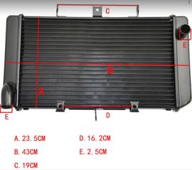 ΨΥΓΕΙΟ KAWASAKI Z750 2007-2009 / Z1000 2013-2016