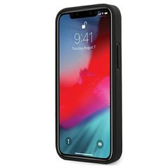 Mercedes Wave Line Case for iPhone 12 mini - Black-thumb-2