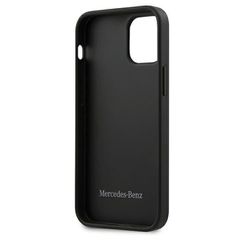 Mercedes Wave Line Case for iPhone 12 mini - Black-thumb-3
