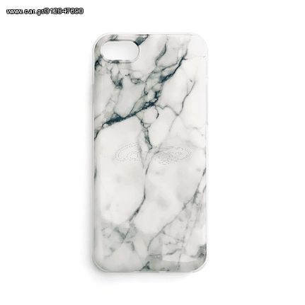 Wozinsky Marble TPU case cover for Samsung Galaxy S21+ 5G (S21 Plus 5G) white