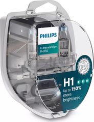Philips X-tremeVision Pro150 H1 12V 55W 12258XVPS2 – Σετ 2τμχ