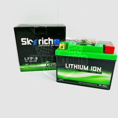 ΜΠΑΤΑΡΙΑ ΛΙΘΙΟΥ SKYRICH LFP-9 YAMAHA CRYPTON 105 /YAMAHA CRYPTON R115 / YAMAHA CRYPTON R105 / HONDA ASTREA GRAND / HONDA SUPRA / MODENAS KRISS / KAWASAKI KAZER