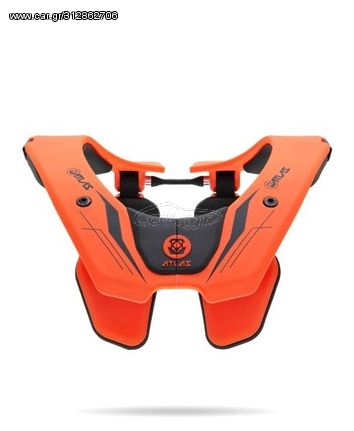 ΚΟΛΑΡΟ ΠΡΟΣΤΑΣΙΑΣ ΛΑΙΜΟΥ/ΑΥΧΕΝΑ AIR BRACE ORANGE NECK PROTECTOR AA3-16| ATLAS