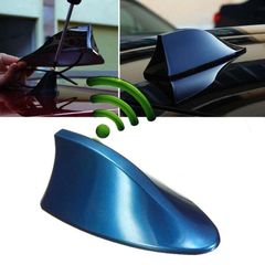 Κεραία αυτοκινήτου οροφής αυτοκόλλητη Shark Fin - Μπλε