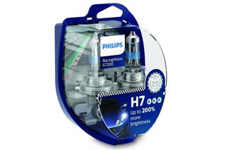 Philips RacingVision GT200 H7 Αλογόνου 12V 55W 12972RGTS2 – Σετ 2τμχ