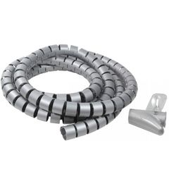 LOGILINK KAB0014 Σπιράλ Οργανωτής Καλωδίων (1.5m) (Γκρι)