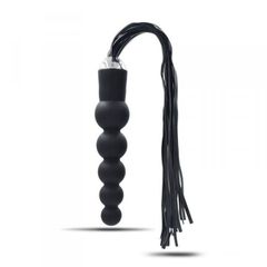 Πρωκτικό Dildo με Μαστίγιο Darkside Globe Anal Whip (Μαύρο) - Toyz4lovers