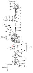 LB-50,LB-80 CHAPPY,V-80 ΔΙΧΡΟΝΟ,PW-80 (1999-2002),RD-60,FS-1(1988) YAMAHA ΦΛΟΓΕΡΑ ΒΕΛΟΝΑΣ ΚΑΡΜΠΥΡΑΤΕΡ,ΖΙΓΚΛΕΡ (#65)-thumb-1