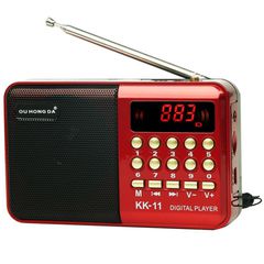 Φορητό ραδιόφωνο FM Radio USB TF MP3 Player - K11