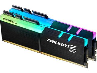 G.Skill Trident Z RGB 64GB DDR4 RAM με 2 Modules (2x32GB) και Ταχύτητα 4400 για Desktop (F4-4400C19D-64GTZR) - Πληρωμή και σε έως 9 δόσεις