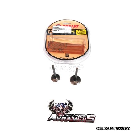 ΒΑΛΒΙΔΕΣ ΣΕΤ TOBAKI RACING 27/23 HONDA ASTREA GRAND/SUPRA/GLX/C50