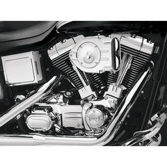 KURYAKYN HYPERCHARGER AIR CLEANER CHROME ΓΙΑ 91-06 XL WITH STOCK CARB - FOR USE WITH H-D BREATHER