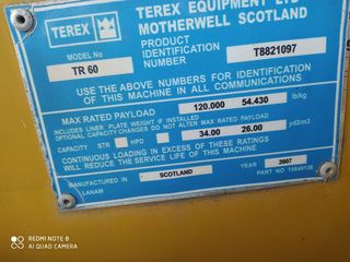 Ντάμπερ - Dumper Terex 2007 TR60-thumb-7