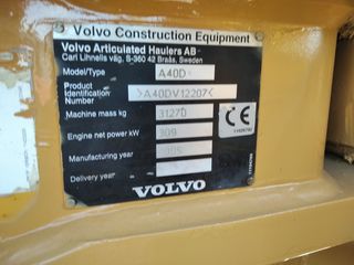 Ντάμπερ - Dumper Volvo 2005 A40D-thumb-30