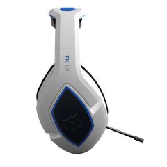 TX-50 Wireless RF Stereo Gaming Headset (White/Blue) (Uni) / Electronics-thumb-2