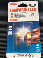 LED ΛΑΜΠΕΣ Τ10 ΑΠΛΕΣ Κ CAN BUS-thumb-1