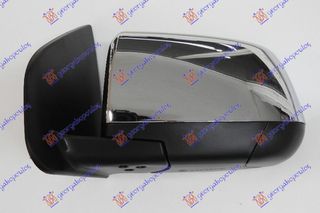 Carro ΚαθρέφτηΣ ΗΛEΚΤΡΙΚΟΣ Χρώμιο (4 PIN) (CONVEX GLASS) κατάλληλο για ISUZU P/U D-MAX 2012-2016 (TFR/TFS) - Αριστερό - 1 Τεμ
