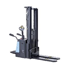 ΗΛΕΚΤΡΙΚΟ STACKER με πλατφορμα επιβατη E-DHT-S20PL 2000kg 3000mm εώς 5800mm ανυψωση - HANSELIFTER