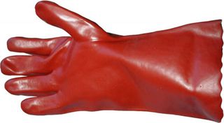 Γάντια Πετρελαίου Pvc No10 - Xl Κόκκινα 27cm 2 Τεμάχια