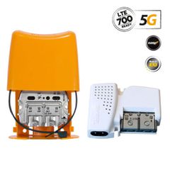 ΝΑΝΟΚΟΜ ΚΙΤ: ΕΝΙΣΧΥΤΗΣ ΙΣΤΟΥ 5G LΤΕ + ΡSU 12V UΗF/VΗF/SΑΤ ΤΕLΕVΕS