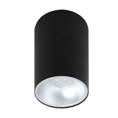 Φωτιστικό Οροφής Μαύρο Round Jhonny 4240801 VIOKEF