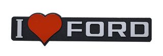 Σημα Αυτοκολλητο I Love Ford