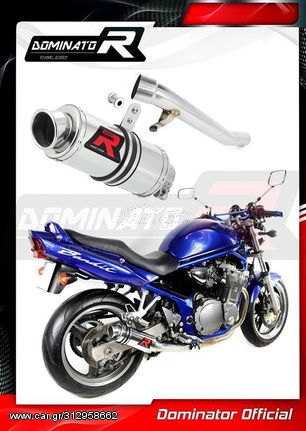 Εξάτμιση Τελικό Dominator GP1 S.Steel Suzuki GSF BANDIT 600 2000 - 2004 Με Σιγαστήρα