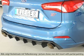 ΟΠΙΣΘΙΟ DIFFUSER RIEGER FORD FOCUS 4 ST/ST LINE TURNIER.-thumb-1